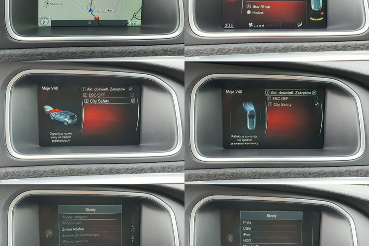Volvo V40 2.0 D2 120KM # Ocean Race # NAVI # Xenon # Panorama # Skóra # IGŁA zdjęcie 22