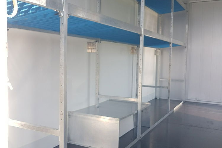 Iveco Daily KONTENER NISKOPODŁOGOWY 4.43x2.23x2.42 SKLEP BAR FOODTRUCK KAMPER AC zdjęcie 18