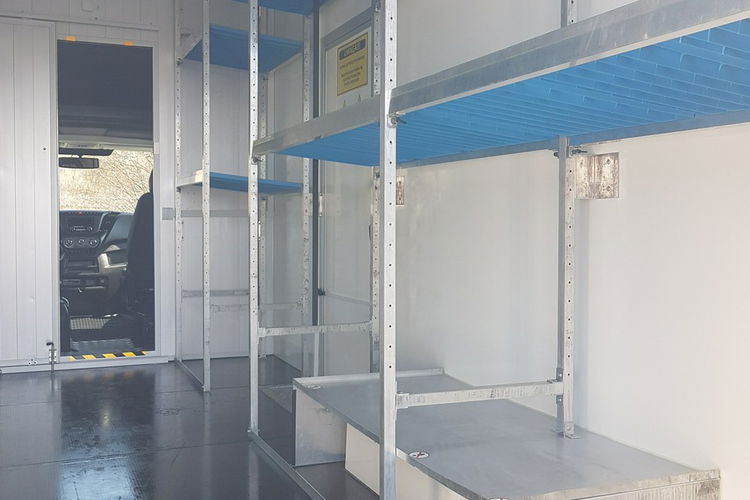Iveco Daily KONTENER NISKOPODŁOGOWY 4.43x2.23x2.42 SKLEP BAR FOODTRUCK KAMPER AC zdjęcie 22
