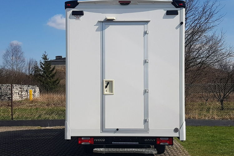 Iveco Daily KONTENER NISKOPODŁOGOWY 4.43x2.23x2.42 SKLEP BAR FOODTRUCK KAMPER AC zdjęcie 16