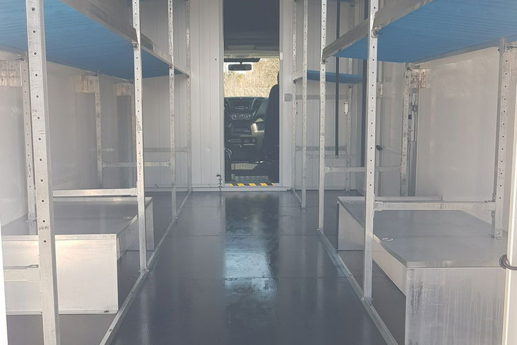 Iveco Daily KONTENER NISKOPODŁOGOWY 4.43x2.23x2.42 SKLEP BAR FOODTRUCK KAMPER AC zdjęcie 20