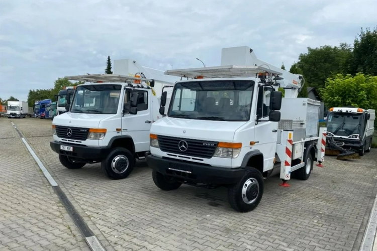 Vario Mercedes-Benz Vario 816D /ZWYŻKA/ 4X4 /PALFINGER 16M WYSOKOŚĆ/ serwis zdjęcie 2