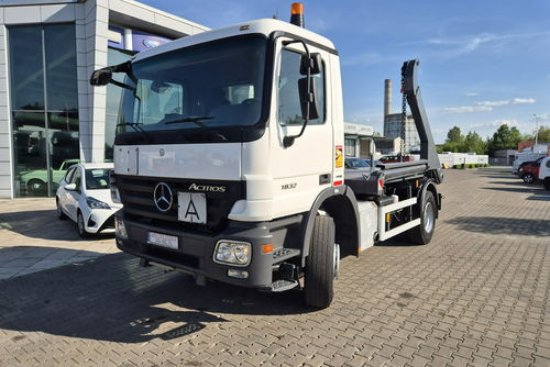 Mercedes Actros 1832 K Mercedes-Benz Actros 1832 K Mocna zabudowa Fornal 18T., Jak Meiler