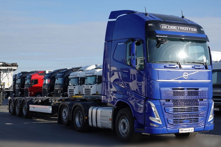 Volvo FH 500 / ZESTAW / BOOGIE 6X2 / I-SAVE / + WIELTON / NACZEPA PODKONTENEROWA / FABRYCZNIE NOWA / ROZSUWANY TYŁ I PRZÓD / UNIWERSALNA / OŚ PODNOSZONA  zdjęcie 4