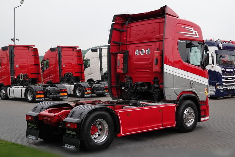 Scania R 500 / HYDRAULIKA / RETARDER / KLIMA POSTOJOWA / CAŁA NA PODUSZKACH / ALUFELGI / OPONY 100% / PO KONTRAKCIE SERWISOWYM zdjęcie 9