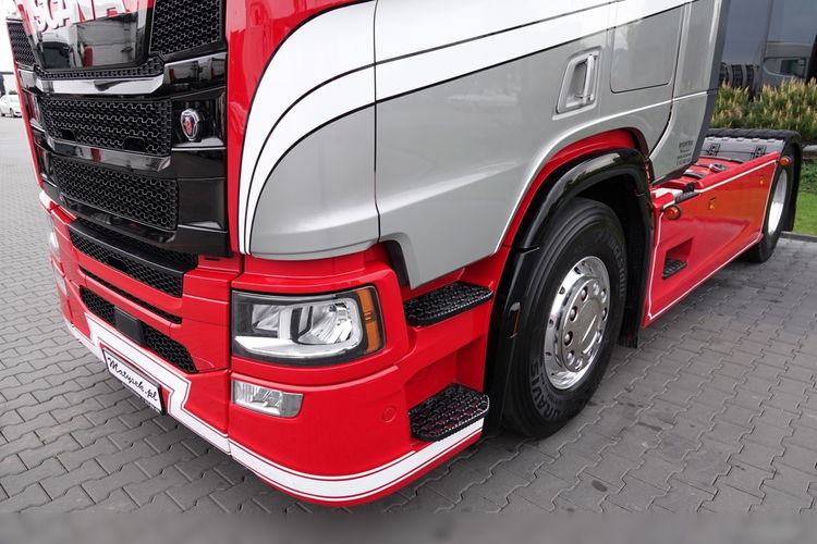 Scania R 500 / HYDRAULIKA / RETARDER / KLIMA POSTOJOWA / CAŁA NA PODUSZKACH / ALUFELGI / OPONY 100% / PO KONTRAKCIE SERWISOWYM zdjęcie 12