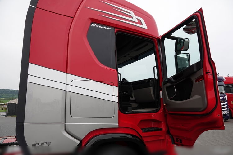 Scania R 500 / HYDRAULIKA / RETARDER / KLIMA POSTOJOWA / CAŁA NA PODUSZKACH / ALUFELGI / OPONY 100% / PO KONTRAKCIE SERWISOWYM zdjęcie 37