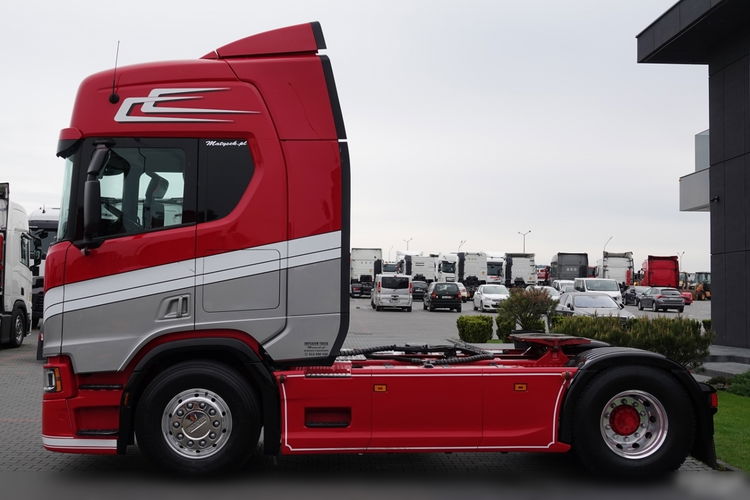 Scania R 500 / HYDRAULIKA / RETARDER / KLIMA POSTOJOWA / CAŁA NA PODUSZKACH / ALUFELGI / OPONY 100% / PO KONTRAKCIE SERWISOWYM zdjęcie 7