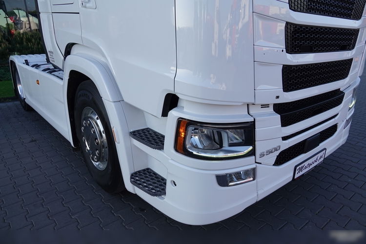 Scania S 500 / RETARDER / RZÓD NA PODUSZKACH / KLIMA POSTOJOWA   / ALUFELGI / OPONY 100% / PO KONTRAKCIE SERWISOWYM / SPROWADZONY  zdjęcie 10