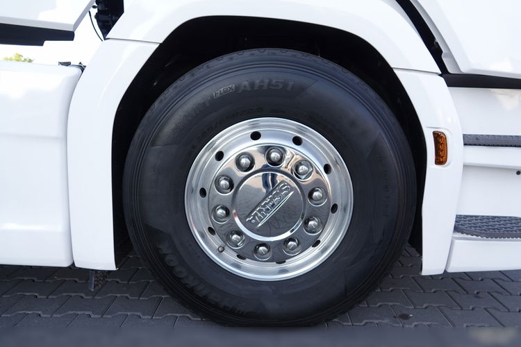 Scania S 500 / RETARDER / RZÓD NA PODUSZKACH / KLIMA POSTOJOWA   / ALUFELGI / OPONY 100% / PO KONTRAKCIE SERWISOWYM / SPROWADZONY  zdjęcie 19