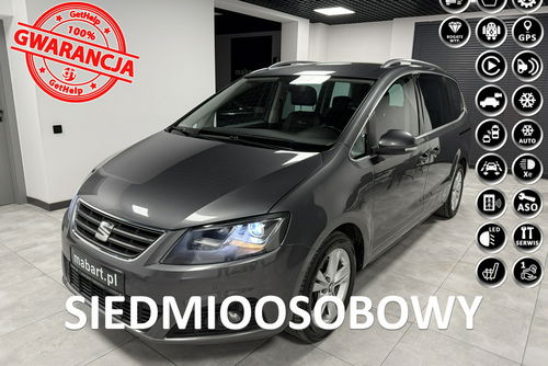 Seat Alhambra 2.0 TDI 150PS+DSG"FR-LINE"7-Osobowy BiXenon NAVI Alcantara El.Hak HiFi