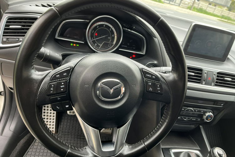 Mazda 3 2.2 1wł Oryginal Lakier Xenon 6biegów Grzane Fotele Alu Stan BDB Bezwy zdjęcie 17