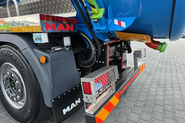 MAN WUKO KAISER EUR-MARK PKL 7.9 DO CZYSZCZENIA KANAŁÓW EURO6 WUKO asenizacyjny separator beczka odpady czyszczenie kanalizacja zdjęcie 14