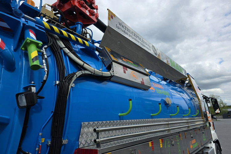 MAN WUKO KAISER EUR-MARK PKL 7.9 DO CZYSZCZENIA KANAŁÓW EURO6 WUKO asenizacyjny separator beczka odpady czyszczenie kanalizacja zdjęcie 18