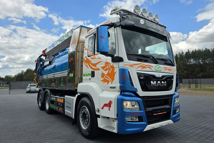 MAN WUKO KAISER EUR-MARK PKL 7.9 DO CZYSZCZENIA KANAŁÓW EURO6 WUKO asenizacyjny separator beczka odpady czyszczenie kanalizacja zdjęcie 2