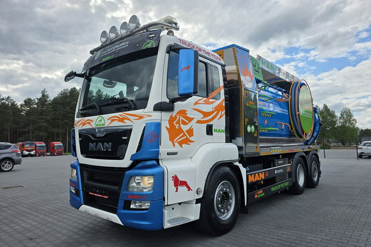 MAN WUKO KAISER EUR-MARK PKL 7.9 DO CZYSZCZENIA KANAŁÓW EURO6 WUKO asenizacyjny separator beczka odpady czyszczenie kanalizacja zdjęcie 3