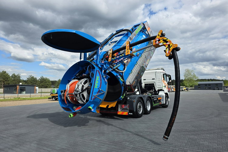 MAN WUKO KAISER EUR-MARK PKL 7.9 DO CZYSZCZENIA KANAŁÓW EURO6 WUKO asenizacyjny separator beczka odpady czyszczenie kanalizacja zdjęcie 35