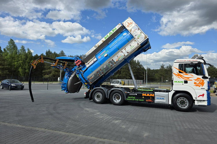 MAN WUKO KAISER EUR-MARK PKL 7.9 DO CZYSZCZENIA KANAŁÓW EURO6 WUKO asenizacyjny separator beczka odpady czyszczenie kanalizacja zdjęcie 36