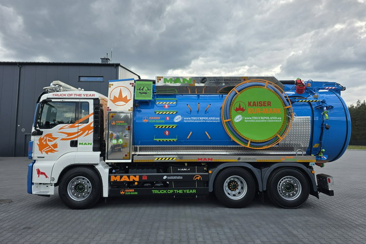 MAN WUKO KAISER EUR-MARK PKL 7.9 DO CZYSZCZENIA KANAŁÓW EURO6 WUKO asenizacyjny separator beczka odpady czyszczenie kanalizacja zdjęcie 4