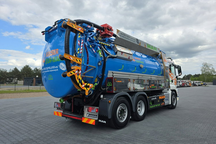 MAN WUKO KAISER EUR-MARK PKL 7.9 DO CZYSZCZENIA KANAŁÓW EURO6 WUKO asenizacyjny separator beczka odpady czyszczenie kanalizacja zdjęcie 6