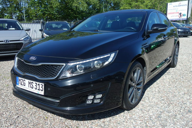 Optima Kia Optima 2014 1.7 diesel 136km automat skóry navi 169 tyś przebiegu zdjęcie 2