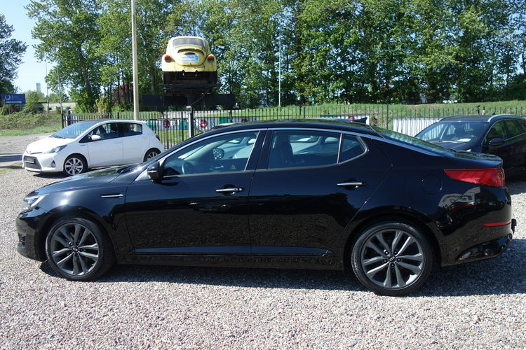 Optima Kia Optima 2014 1.7 diesel 136km automat skóry navi 169 tyś przebiegu zdjęcie 3