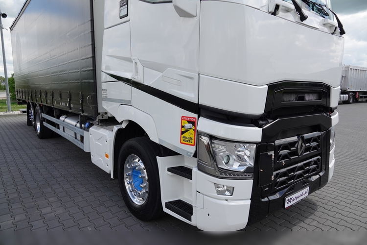 Renault T 440 / 6X2 / SOLÓWKA / FIRANKA 9.5 M / KLIMA POSTOJOWA / WINDA / ALUFELGI / OŚ PODNOSZONA / PO KONTRAKCIE SERWISOWYM zdjęcie 11