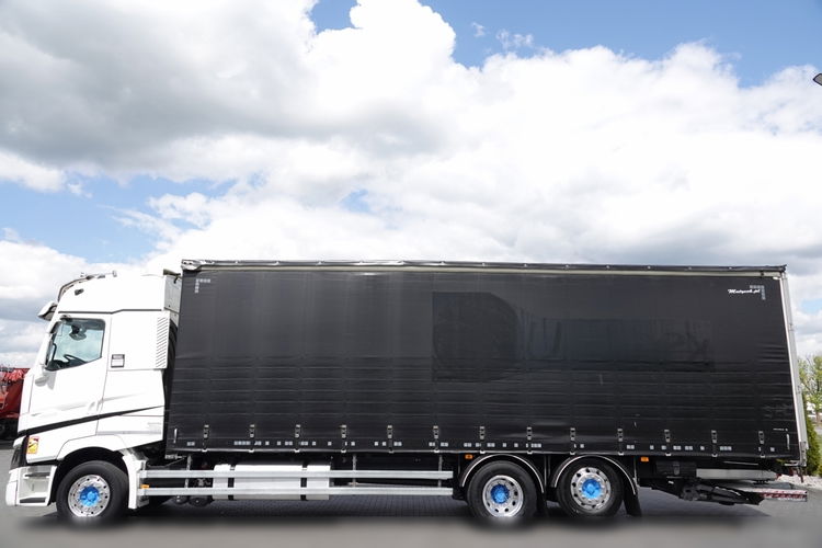 Renault T 440 / 6X2 / SOLÓWKA / FIRANKA 9.5 M / KLIMA POSTOJOWA / WINDA / ALUFELGI / OŚ PODNOSZONA / PO KONTRAKCIE SERWISOWYM zdjęcie 18