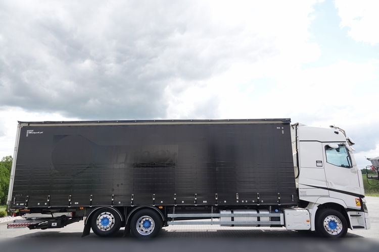 Renault T 440 / 6X2 / SOLÓWKA / FIRANKA 9.5 M / KLIMA POSTOJOWA / WINDA / ALUFELGI / OŚ PODNOSZONA / PO KONTRAKCIE SERWISOWYM zdjęcie 26