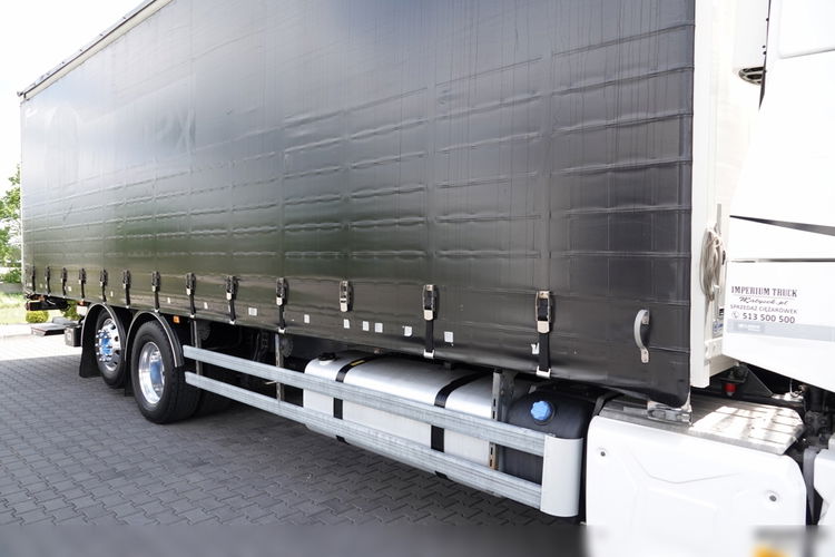 Renault T 440 / 6X2 / SOLÓWKA / FIRANKA 9.5 M / KLIMA POSTOJOWA / WINDA / ALUFELGI / OŚ PODNOSZONA / PO KONTRAKCIE SERWISOWYM zdjęcie 27