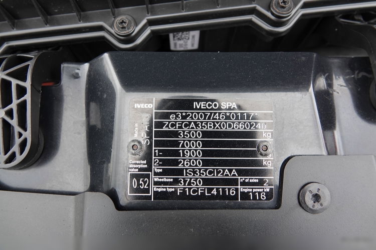 Iveco DAILY 3.0 D / KONTENER / 2020 ROK /BLIŹNIAK / SPROWADZONY / PO KONTRAKCIE SERWISOWYM zdjęcie 36