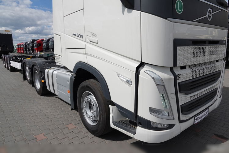 Volvo FH 500 / ZESTAW / BOOGIE 6X2 / I-SAVE / + WIELTON / NACZEPA PODKONTENEROWA / FABRYCZNIE NOWA / ROZSUWANY TYŁ I PRZÓD / UNIWERSALNA / OŚ PODNOSZONA zdjęcie 11
