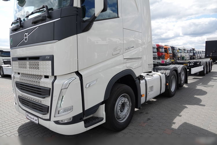 Volvo FH 500 / ZESTAW / BOOGIE 6X2 / I-SAVE / + WIELTON / NACZEPA PODKONTENEROWA / FABRYCZNIE NOWA / ROZSUWANY TYŁ I PRZÓD / UNIWERSALNA / OŚ PODNOSZONA zdjęcie 12