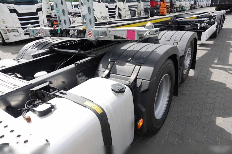 Volvo FH 500 / ZESTAW / BOOGIE 6X2 / I-SAVE / + WIELTON / NACZEPA PODKONTENEROWA / FABRYCZNIE NOWA / ROZSUWANY TYŁ I PRZÓD / UNIWERSALNA / OŚ PODNOSZONA zdjęcie 13