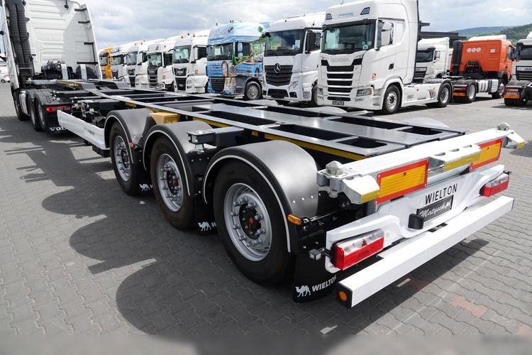 Volvo FH 500 / ZESTAW / BOOGIE 6X2 / I-SAVE / + WIELTON / NACZEPA PODKONTENEROWA / FABRYCZNIE NOWA / ROZSUWANY TYŁ I PRZÓD / UNIWERSALNA / OŚ PODNOSZONA zdjęcie 15