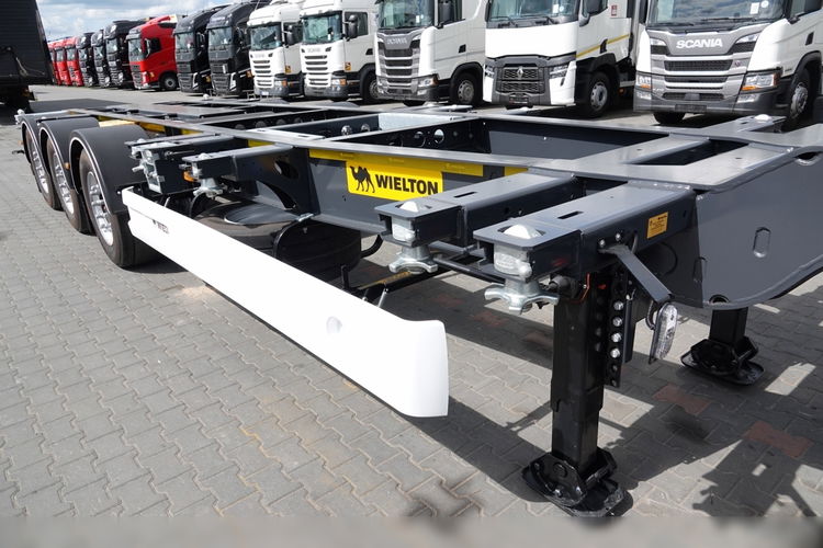 Volvo FH 500 / ZESTAW / BOOGIE 6X2 / I-SAVE / + WIELTON / NACZEPA PODKONTENEROWA / FABRYCZNIE NOWA / ROZSUWANY TYŁ I PRZÓD / UNIWERSALNA / OŚ PODNOSZONA zdjęcie 18