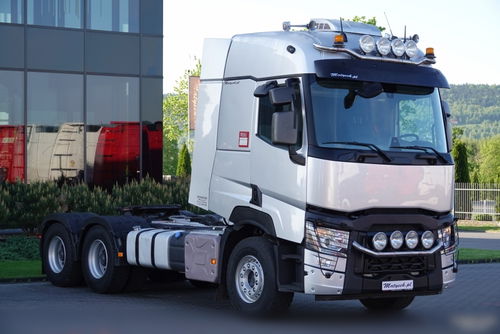 Renault C 520  / 6x4 / HYDRAULIKA / RETARDER / KLIMA POSTOJOWA / 3 OSIOWY CIĄGNIK SIODŁOWY / DMC: 100 000 KG !! / BOGATE WYPOSAŻENIE