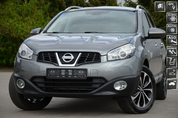 Nissan Qashqai+2 Opłacony 1.6i 117KM Lift Serwis Panorama Navi Kamera Start/Stop zdjęcie 1