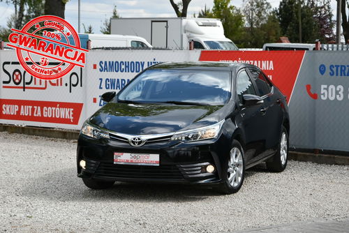 Toyota Corolla 1.6Valvematic 132KM 2018r. lift SALON Climatronic Kamera LED 47tkm