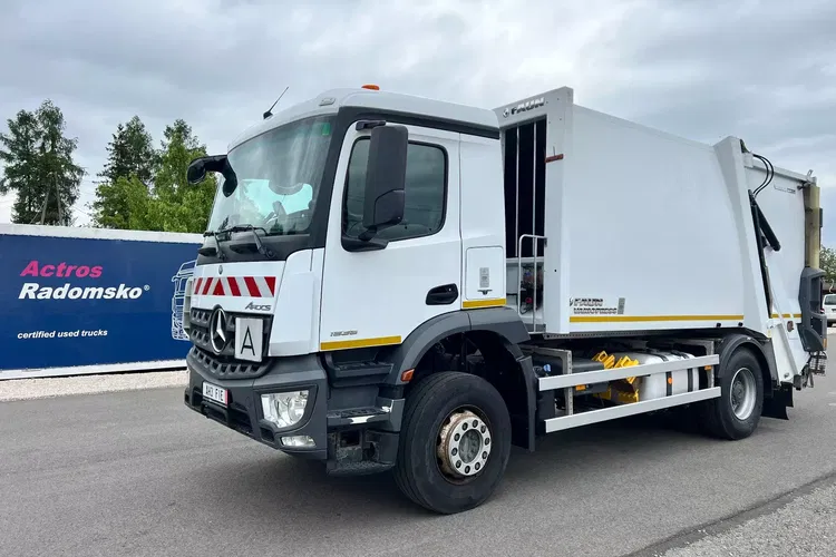 Mercedes AROCS 1836 L FAUN VARIOPRSS 520 V19 zdjęcie 1
