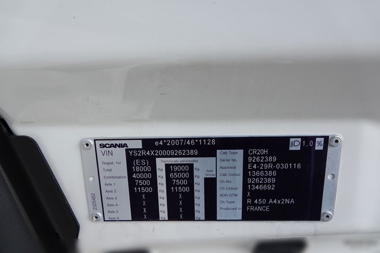 Scania R 450 / RETARDER / I-PARK COOL/ PO KONTRAKCIE SERWISOWYM zdjęcie 37