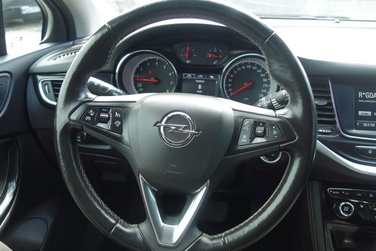 Astra Opel Astra K 2017 1.4 benzyna 150km automat pół skóry 106tyś przebiegu zdjęcie 26