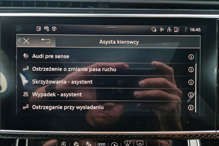 Audi SQ7 Premium Plus Najbogatsza wersja wyposażenia Stan wzorowy Bez Ryski zdjęcie 25