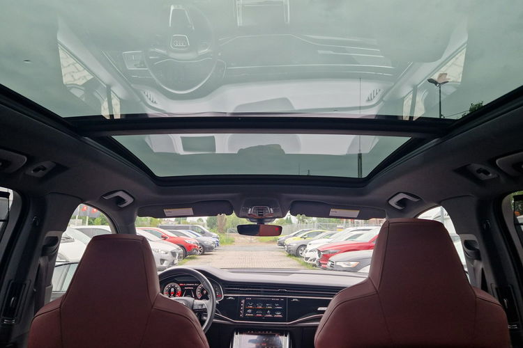 Audi SQ7 Premium Plus Najbogatsza wersja wyposażenia Stan wzorowy Bez Ryski zdjęcie 31