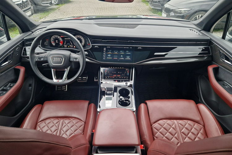 Audi SQ7 Premium Plus Najbogatsza wersja wyposażenia Stan wzorowy Bez Ryski zdjęcie 33