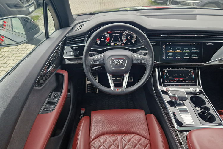 Audi SQ7 Premium Plus Najbogatsza wersja wyposażenia Stan wzorowy Bez Ryski zdjęcie 35