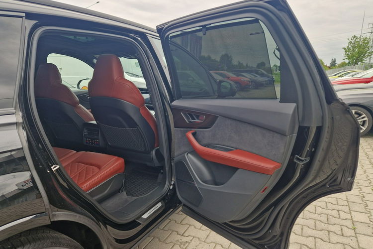 Audi SQ7 Premium Plus Najbogatsza wersja wyposażenia Stan wzorowy Bez Ryski zdjęcie 36
