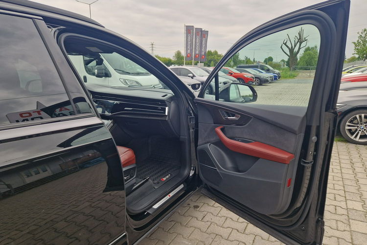 Audi SQ7 Premium Plus Najbogatsza wersja wyposażenia Stan wzorowy Bez Ryski zdjęcie 38