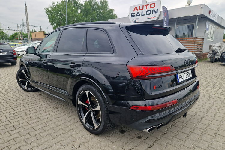 Audi SQ7 Premium Plus Najbogatsza wersja wyposażenia Stan wzorowy Bez Ryski zdjęcie 5