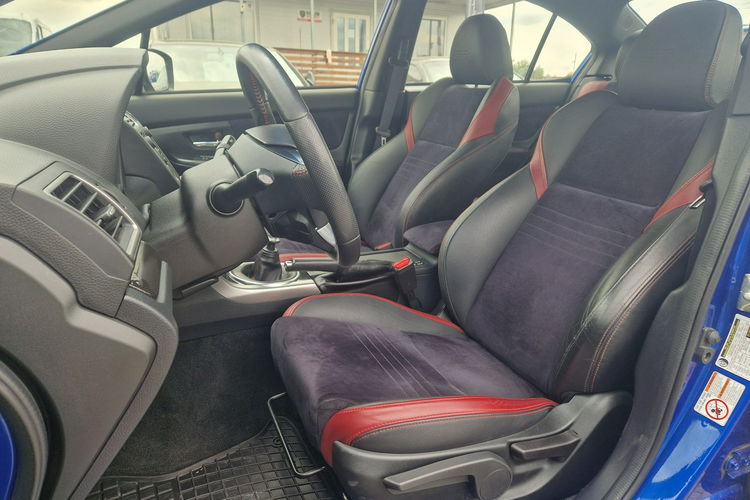 Subaru WRX STI Środek Alcantara Stan wzorowy Bogate wyposażenie LIFT Full Led zdjęcie 11